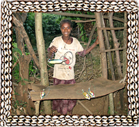 Girl from Lake Tana island